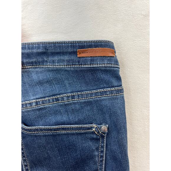 Anthropologie Pilcro Letterpress Superscript Ultra High Rise Skinny Jean Capsule - Picture 9 of 12